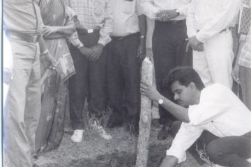 Vellore Engineering College - Year 1991 - Tree Plantation by NSS