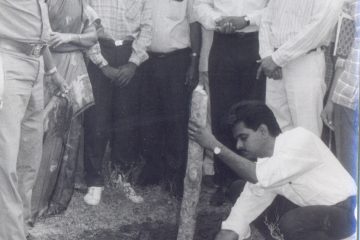 Vellore Engineering College - Year 1991 - Tree Plantation by NSS