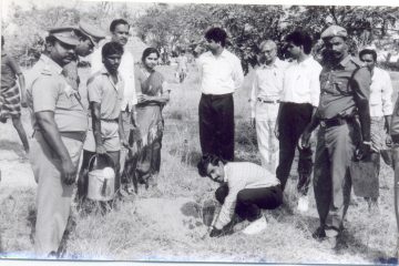 Vellore Engineering College - Year 1991 - Tree Plantation by NSS