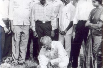 Vellore Engineering College - Year 1991 - Tree Plantation by NSS