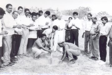 Vellore Engineering College - Year 1991 - Tree Plantation by NSS