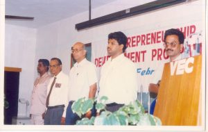 Vellore Engineering College conducted an Entrepreneurship Development Program in 1996, empowering innovators and future entrepreneurs.