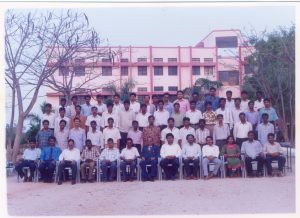 The students of Vellore Engineering College came together for a group photo shoot in 1996, creating memories to cherish for a lifetime.