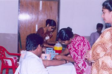 An NSS and Blood Donation Camp was organized on July 26, 1998, at Vellore Engineering College.