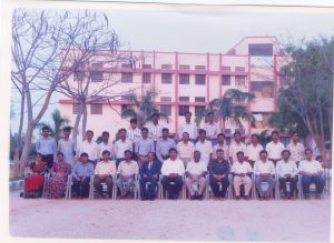 The students of Vellore Engineering College came together for a group photo shoot in 1996, creating memories to cherish for a lifetime.