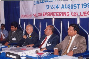 A National Conference on "Engineering for Humanities and Human Factors" was held at VEC college on August 13-14, 1998, with Chief Guest Mr. S. Rame Gowda, Chairman of AICTE.