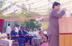 Vellore Engineering College celebrated its College Day and Sports Day in 1996, promoting unity and victory among its students.