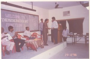 Vellore Engineering College organized a Mathematical Meet in 1996, providing a platform for students to explore numerical frontiers.