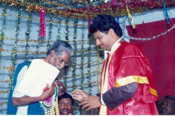 Vellore Engineering College's 1995 convocation ceremony was graced by Justice S.Jegadeesan and Kumar Rajarathinam, judges of the Madras High Court and Karnataka High Court, respectively