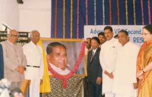 The Dr. Channa Reddy Auditorium was inaugurated at Vellore Engineering College on February 9, 1997, with Professor Madhu Dandavate, Deputy Chairman of the Planning Commission, gracing the occasion as the chief guest.