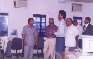 A workshop on the Internet was held at Vellore Engineering College in 1996, exploring the digital horizon and its vast possibilities.