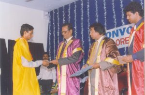 The Annual Convocation of Vellore Engineering College was held on July 10, 1997, and was graced by the presence of Dr. Elango, Vice Chancellor of Bharathiar University, as the chief guest, who conferred degrees upon the graduating students.