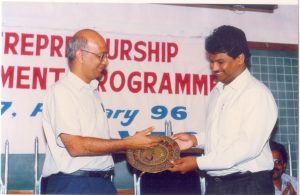 Vellore Engineering College conducted an Entrepreneurship Development Program in 1996, empowering innovators and future entrepreneurs.