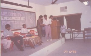 Vellore Engineering College organized a Mathematical Meet in 1996, providing a platform for students to explore numerical frontiers.