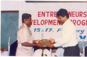 Vellore Engineering College conducted an Entrepreneurship Development Program in 1996, empowering innovators and future entrepreneurs.