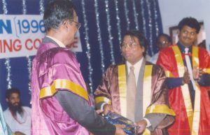 The Annual Convocation of Vellore Engineering College was held on July 10, 1997, and was graced by the presence of Dr. Elango, Vice Chancellor of Bharathiar University, as the chief guest, who conferred degrees upon the graduating students.