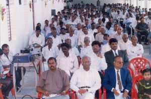 The Dr. Channa Reddy Auditorium was inaugurated at Vellore Engineering College on February 9, 1997, with Professor Madhu Dandavate, Deputy Chairman of the Planning Commission, gracing the occasion as the chief guest.