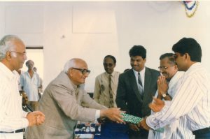 The Dr. Channa Reddy Auditorium was inaugurated at Vellore Engineering College on February 9, 1997, with Professor Madhu Dandavate, Deputy Chairman of the Planning Commission, gracing the occasion as the chief guest.