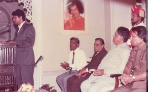 Dr. M. Channareddy, Governor of Tamil Nadu, inaugurated the T.S. Santhanam Computing Centre at Vellore Engineering College on December 22, 1994.