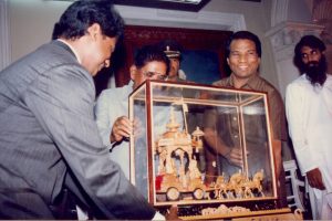 Dr. M. Channareddy, Governor of Tamil Nadu, inaugurated the T.S. Santhanam Computing Centre at Vellore Engineering College on December 22, 1994.