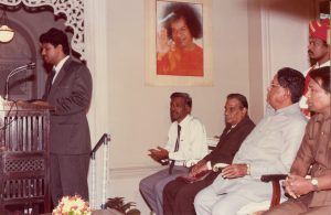 Dr. M. Channareddy, Governor of Tamil Nadu, inaugurated the T.S. Santhanam Computing Centre at Vellore Engineering College on December 22, 1994.