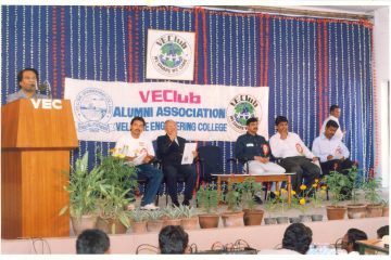 In 1999, a club alumni photo was taken at Vellore Engineering College.