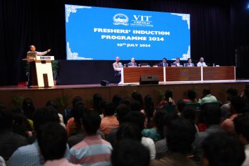 Pro Vice Chancellor Speech in First Day of Freshers Induction Programme.