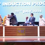 Honored Mr. Anil Meshram I.A.S in the 22nd July Fresher's Induction Programme 2024