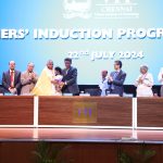 Honored Mr. Anil Meshram I.A.S in the 22nd July Fresher's Induction Programme 2024