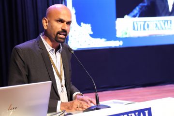 Student Welfare Director Dr. Rajasekaran sir speech at 23rd July Freshers' Induction Programme 2024