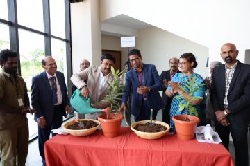 Planting Initiative done with Mr. M. Pugazhendi in the 24th July Fresher's Induction Programme 2024