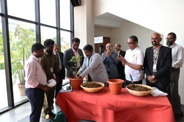 Planting Initiative done by Mr. Jaganathan Gopalakrishnan in the 25th July Fresher's Induction Programme 2024