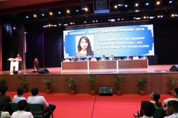 Eecutive Director VIT Dr. Sandhya Pentareddy's Mind-blowing speech at 26th July freshers' induction programme 2024