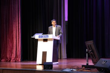 chief guest Mr. R. Vasudevan sir given an excellent speech in 26th July Fresher Induction Programme 2024