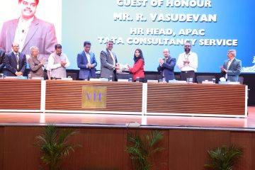 Honored Mr. R. Vasudevan in the 26th July Fresher's Induction Programme 2024