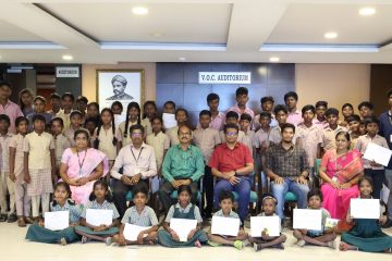 A Government School Initiative for spreading the knowledge about the evolution of robotics. Dr. Sekar Viswanathan joined this event.