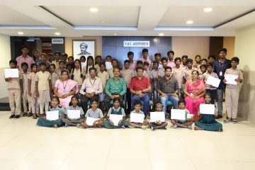 A Government School Initiative for spreading the knowledge about the evolution of robotics. Dr. Sekar Viswanathan joined this event.