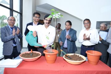 Planting initiative done with Chief Guest Dr. Irai Anbu IAS sir at second day (11-07-2024) of freshers induction programme.