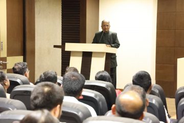 Dr. S.P. Thyagarajan graced the event of welcoming new joining faculties of vit chennai.