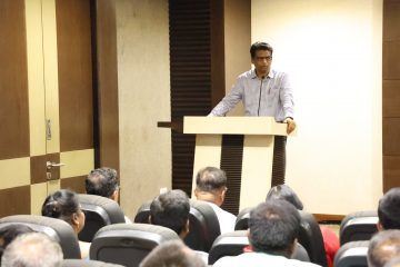 Dr. Sekar Viswanathan delivered a impressive speech in the event of welcoming new joining faculties of vit chennai.