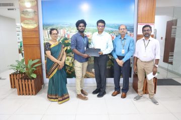 Laptop given to STARS Scheme Students on 08th February 2024