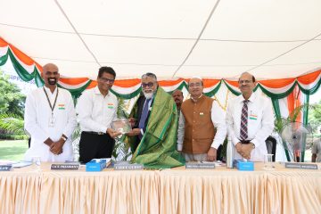 Justice Kalifulla was honored by dr. sekar viswanathan.