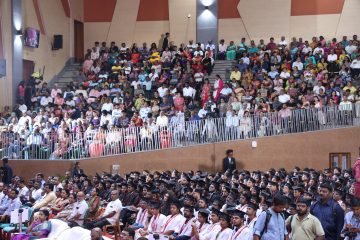 Graduands sitting in 1st Day of Convocation 2024