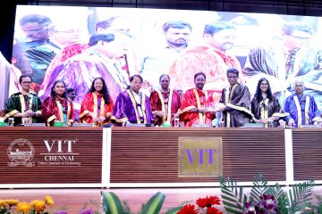 Welcoming Shri G. Kishan Reddy to the 1st day of convocation 2024