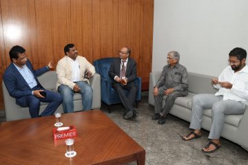 All our vit chennai esteemed dignitaries had a conversation with guest and guest of honor.