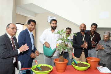 Mr. Sribharath Mathukumilli planted as a plantation initiative.