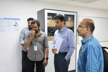 Dr. Sekar Viswanathan Visiting SDG 11 Project Expo on Sept 18, 2024.