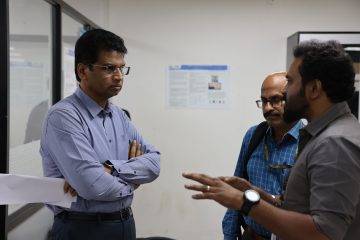 Dr. Sekar Viswanathan Visiting SDG 11 Project Expo on Sept 18, 2024.