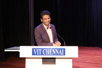 Dr. Sekar Viswanathan given a impressive speech on the valedictory ceremony of TechnoVIT'24