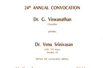 24th annul convocation